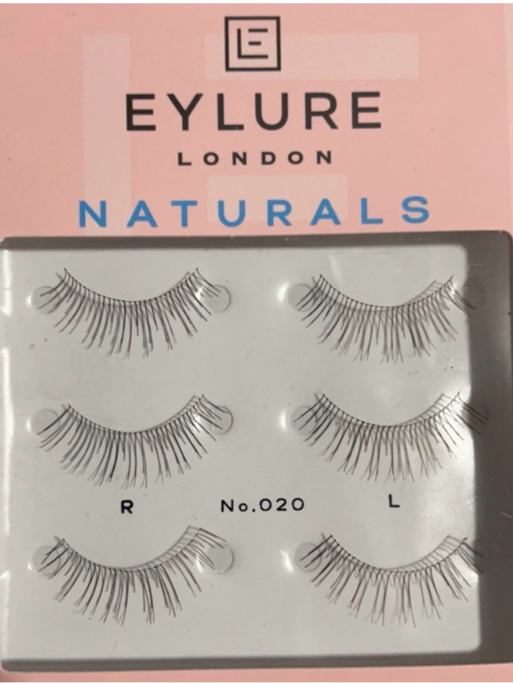London Naturals No.020 False Eyelashes - Black